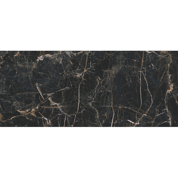 Маркина Голд Мат (Marquina Gold Mat) 279,7*119,7*0,6 керамогранит