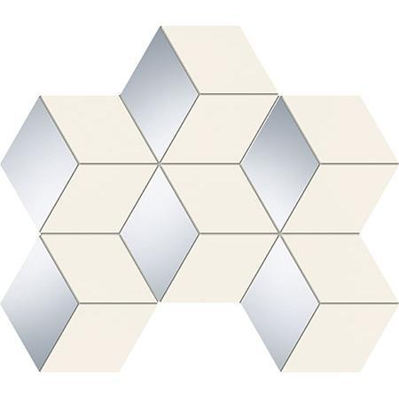 Сенза Вайт Хегс (Senza white hex) 28,9*22,1 глянец
