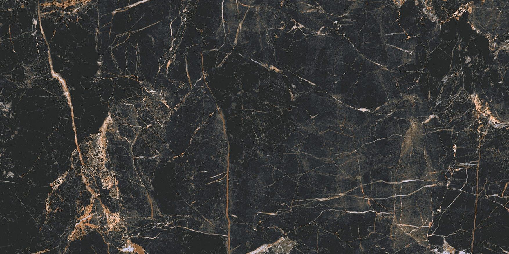 Маркина Голд Пол (Marquina Gold Pol) 119,7*59,7*0,8 керамогранит