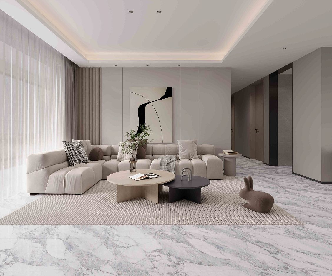Арабескато про ( Arabescato pro) 120*60*0,8 структурная