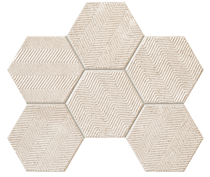 Sfumato hex 28,9*22,1 настенная мозаика