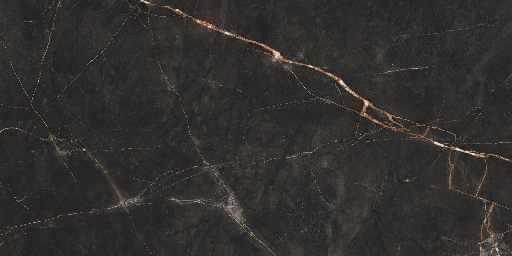 ШайнСтоун Блек (Shinestone black POL) 119,8*59,8*0,8 глянец