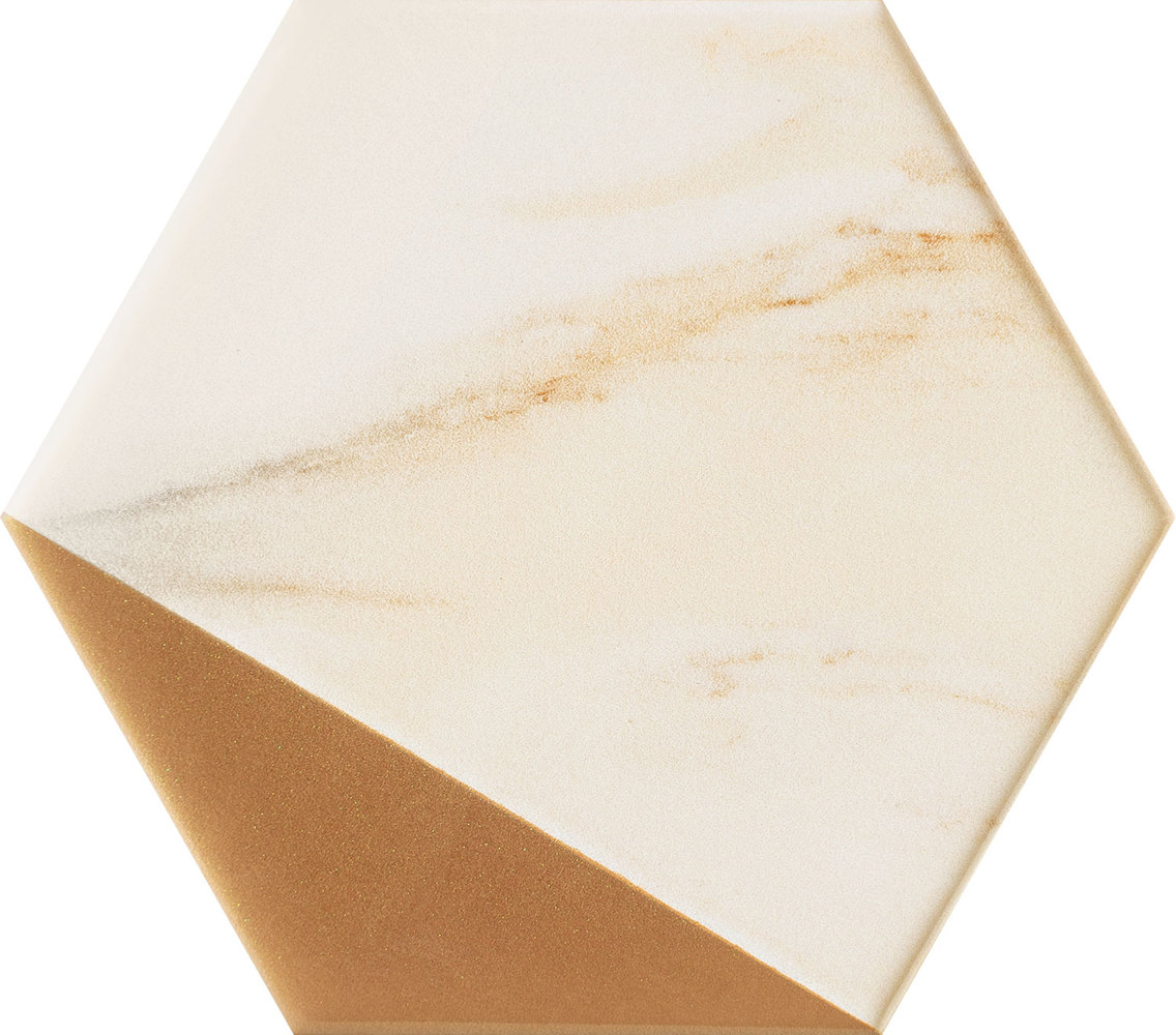 Фларе Голд Хекс (Flare gold hex) 12,5*11 матовая