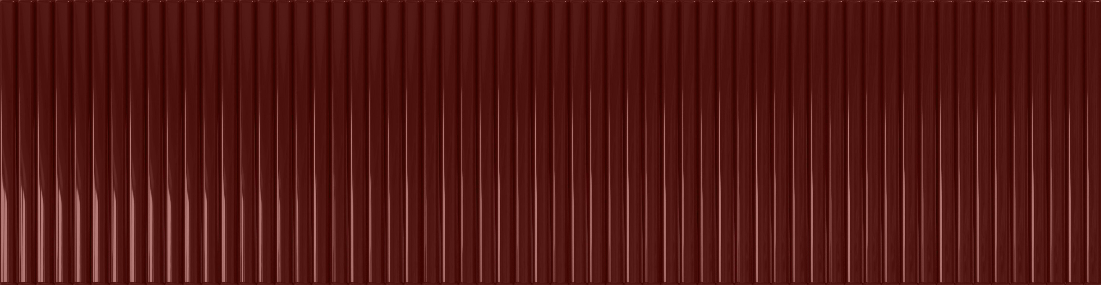 Грув бургундий 1 глос СТР (Groove burgundy 1 gloss STR) 29.8*7.8*1.0 глянец