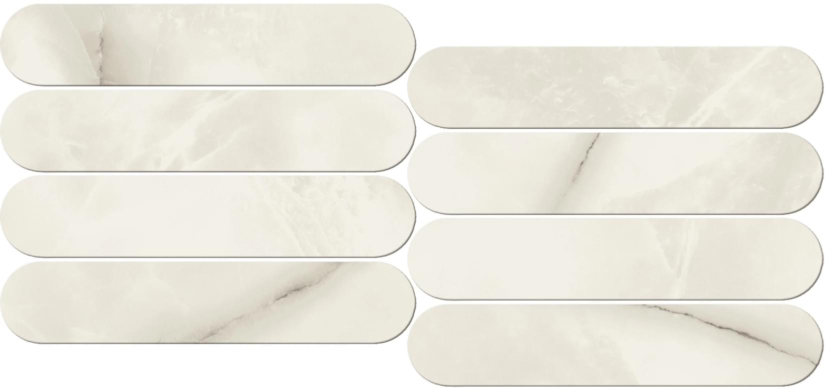 Симфоникс Крустал Елипсе ПОЛ (Symphonyx Crystal Ellipse POL) 56*23,5*0,9 мозаика
