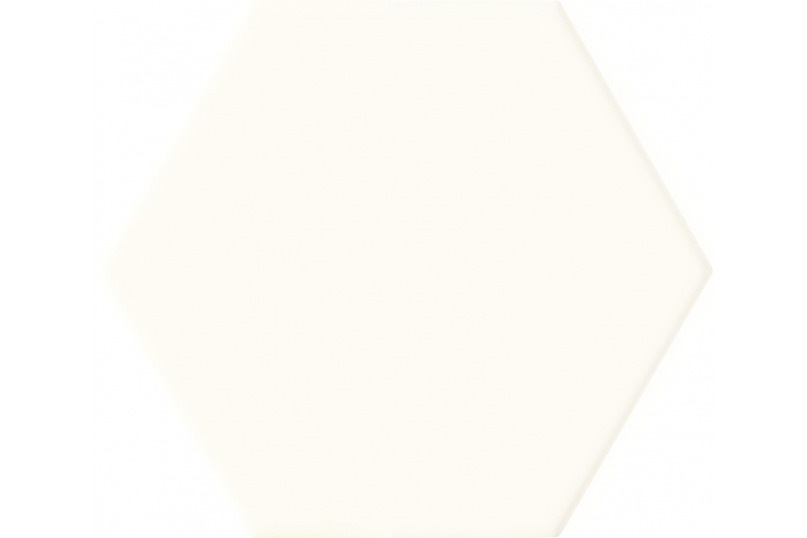 Бурано вайт хекс (Burano white hex) 11*12,5*0,9 настенная плитка