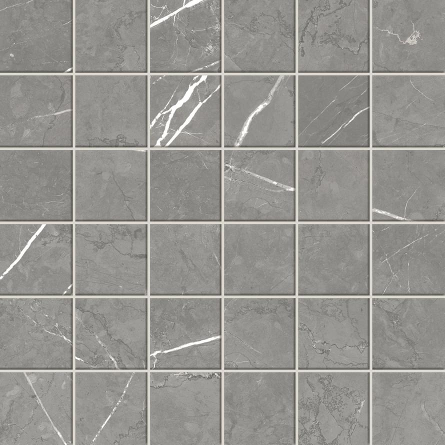 Атлас Конкорде Россия Форте Ди Марми Елегант Грэй ЛАП (Atlas Concorde Russia Forte Dei Marmi Elegant Grey LAP) 30*30 мозаика