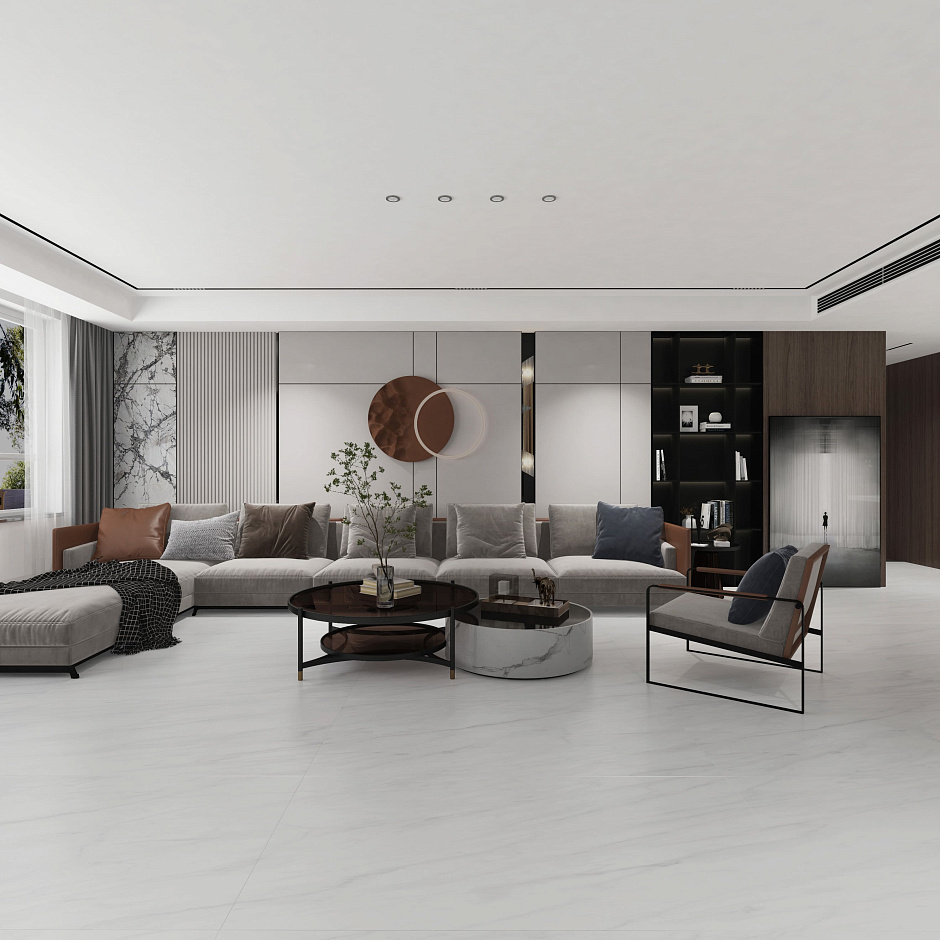 Карара мат (Carrara matt) 120*60*1 структурная