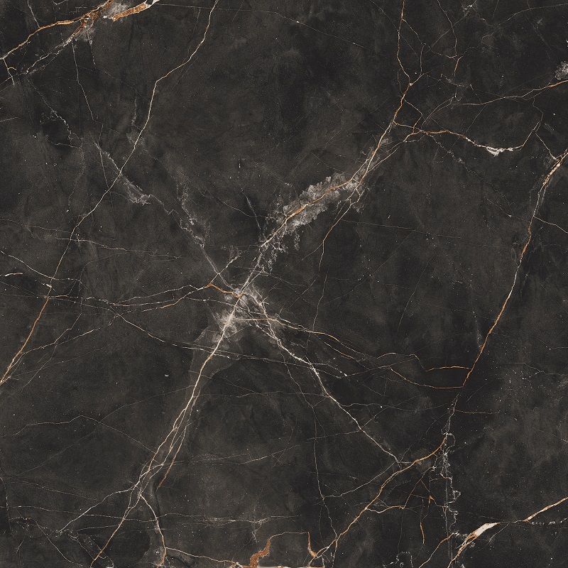 ШайнСтоун Блек (Shinestone Black POL) 79,8*79,8*0,8 глянец