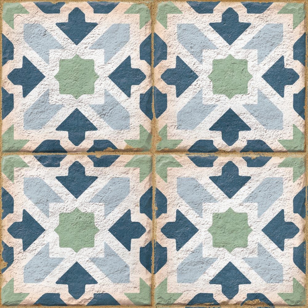 Morocco Cobalt 20*20